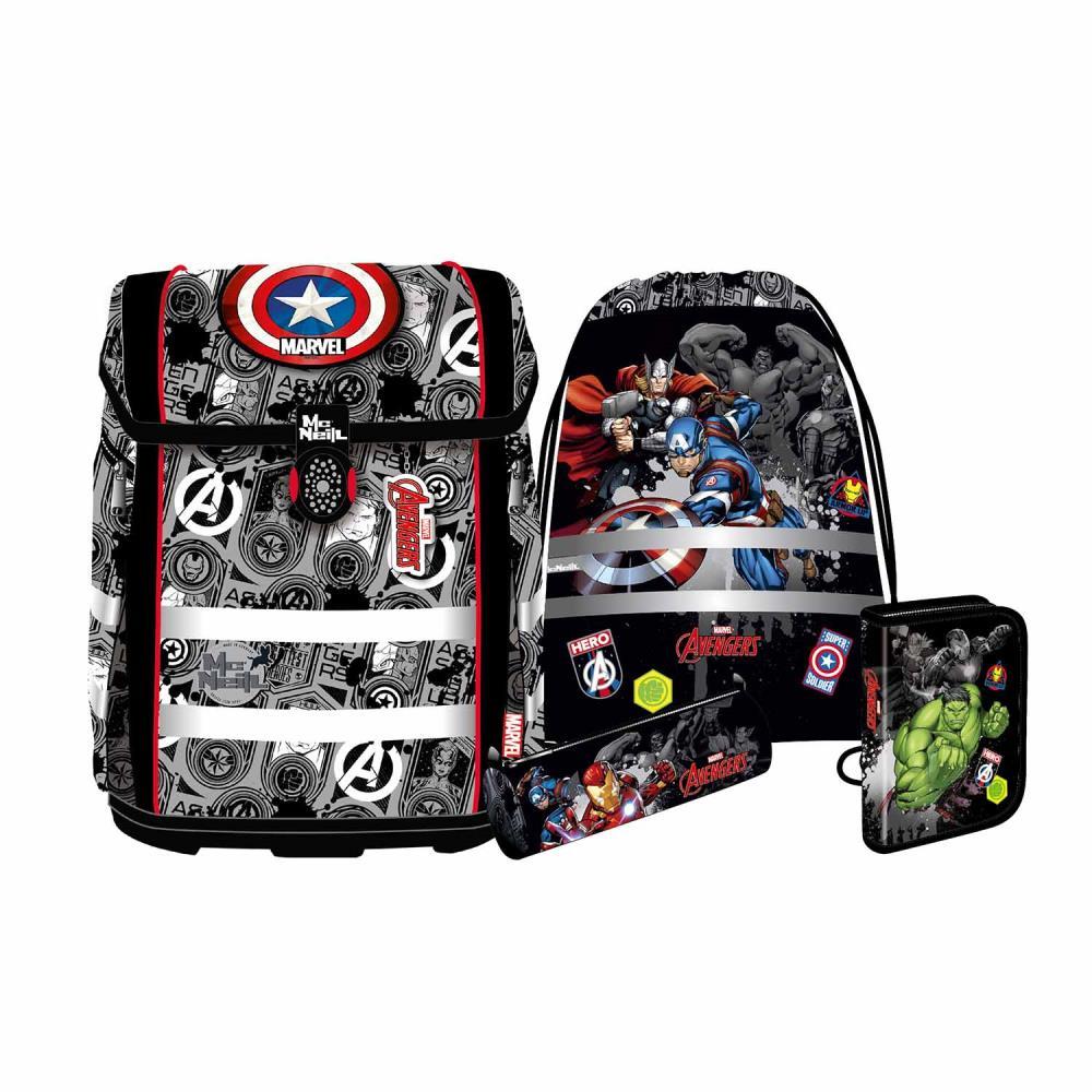 McNeill Perfecto Disney Marvel Avengers Special Edition Schulranzen Set 5tlg.