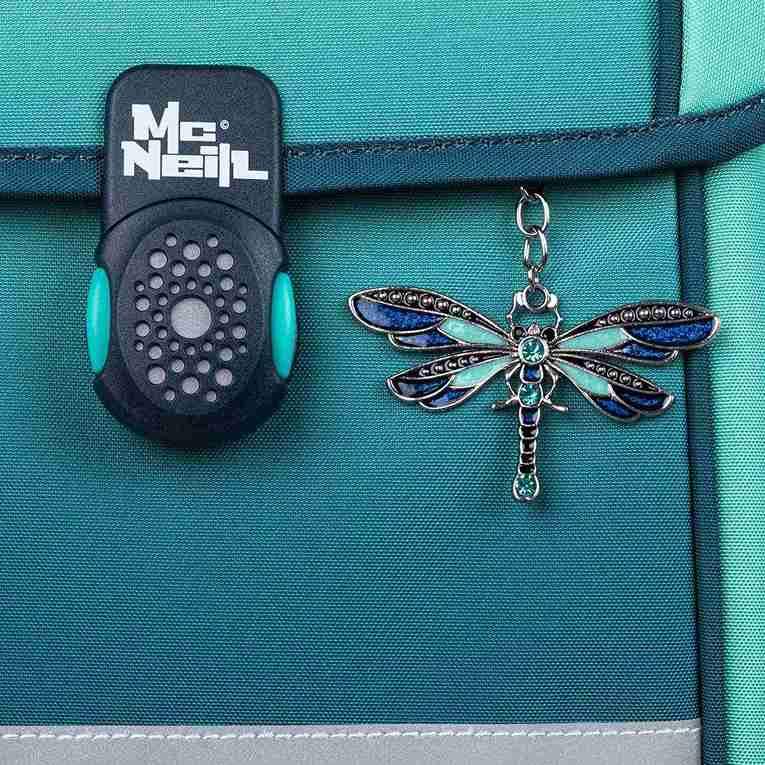 McNeill Ergo Perfecto Gradient Blue Lagoon Schulranzen Set 5tlg.