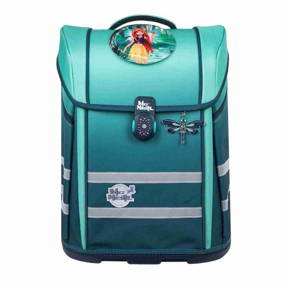 McNeill Ergo Perfecto Gradient Blue Lagoon Schulranzen Set 5tlg.