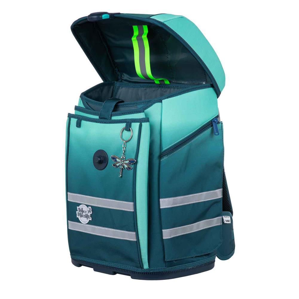 McNeill Ergo Perfecto Gradient Blue Lagoon Schulranzen Set 5tlg.
