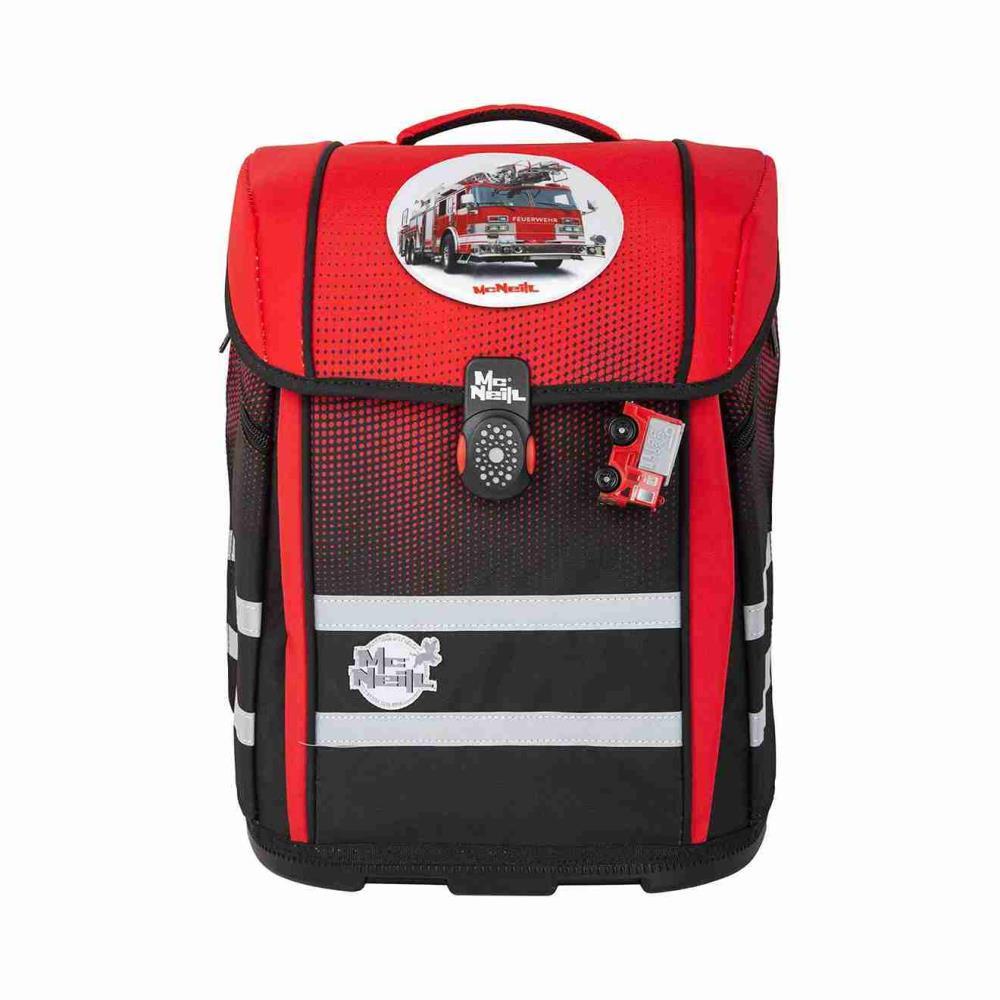 McNeill Ergo Perfecto Gradient Cranberry Schulranzen Set 5tlg.