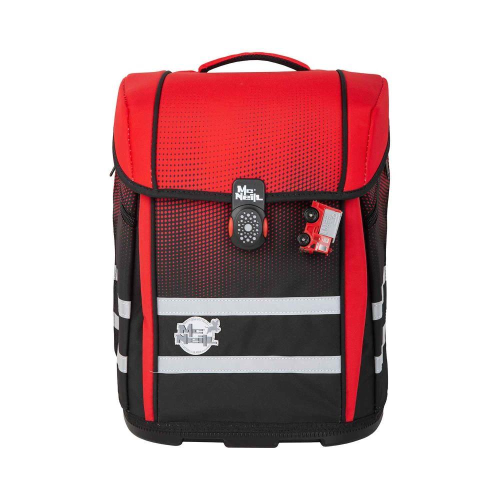 McNeill Ergo Perfecto Gradient Cranberry Schulranzen Set 5tlg.