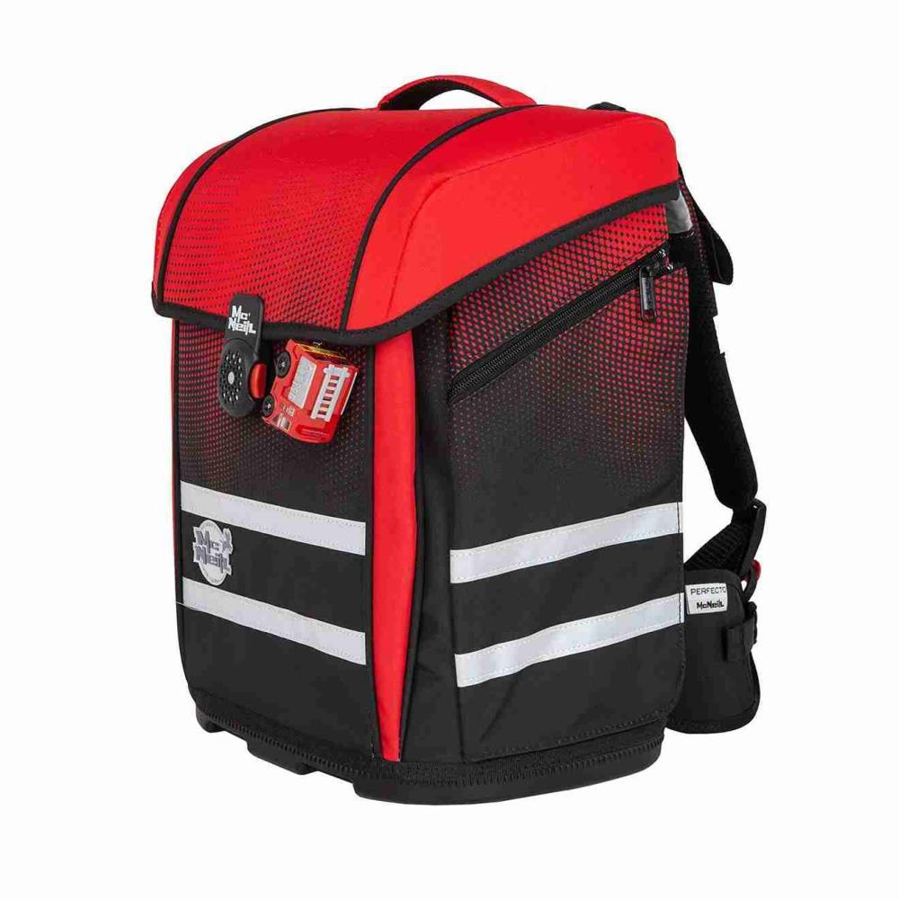 McNeill Ergo Perfecto Gradient Cranberry Schulranzen Set 5tlg.