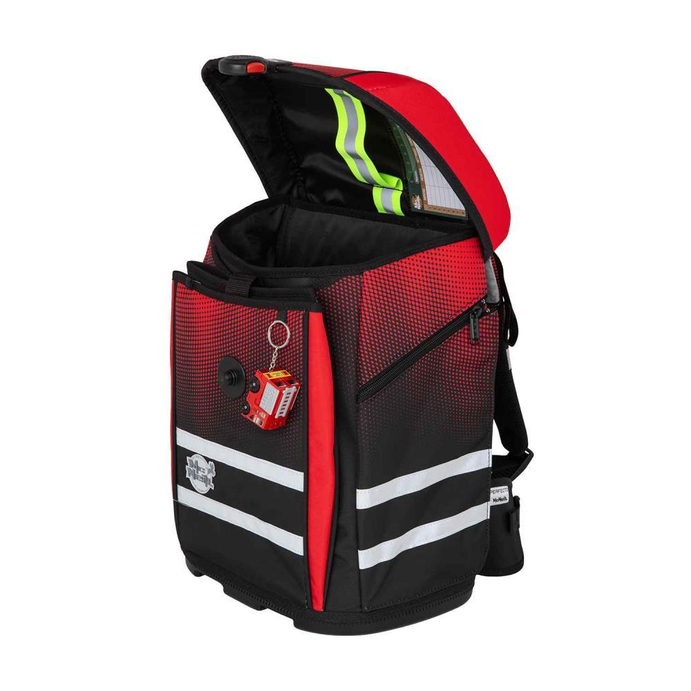 McNeill Ergo Perfecto Gradient Cranberry Schulranzen Set 5tlg.