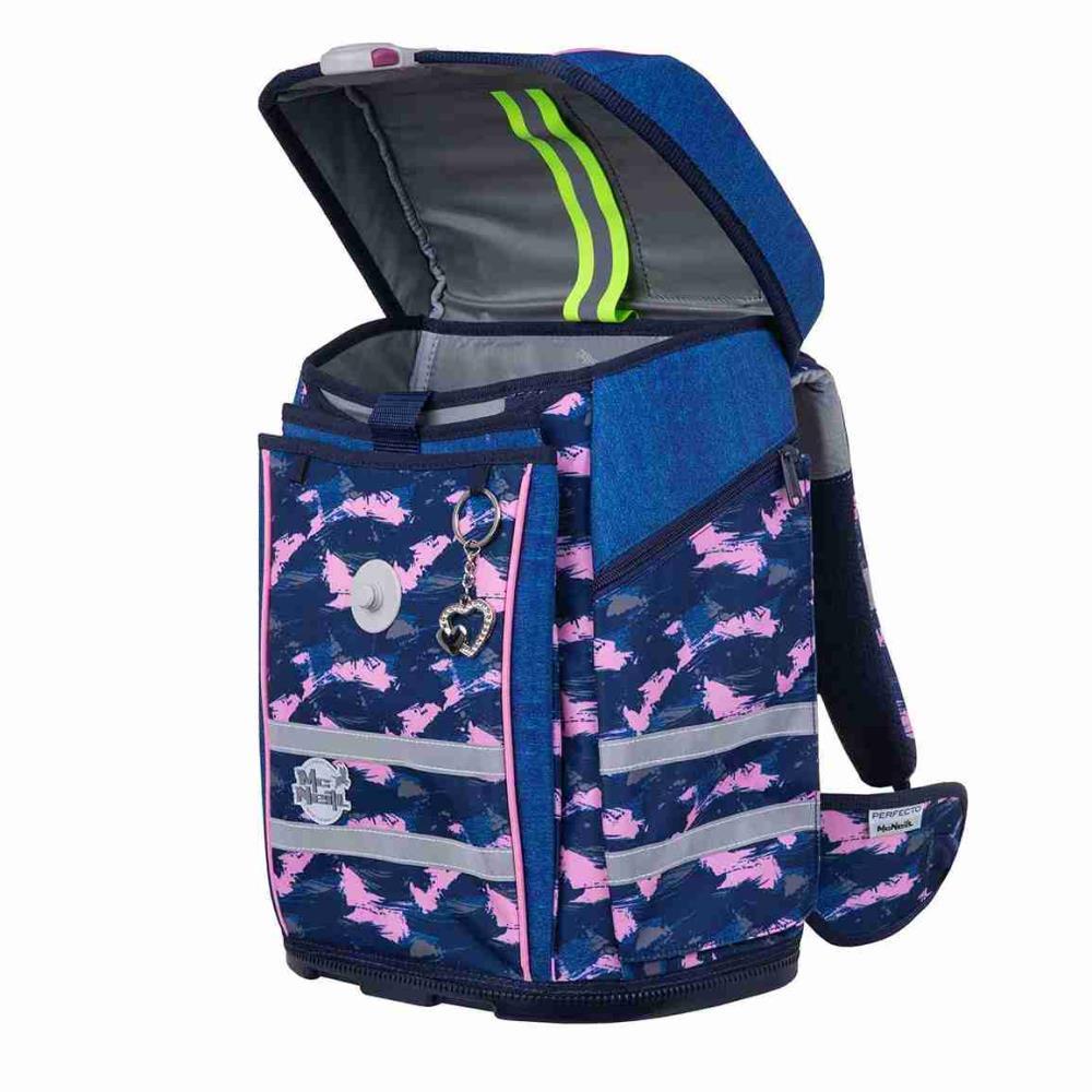 McNeill Ergo Perfecto Denim Schulranzen Set 5tlg.