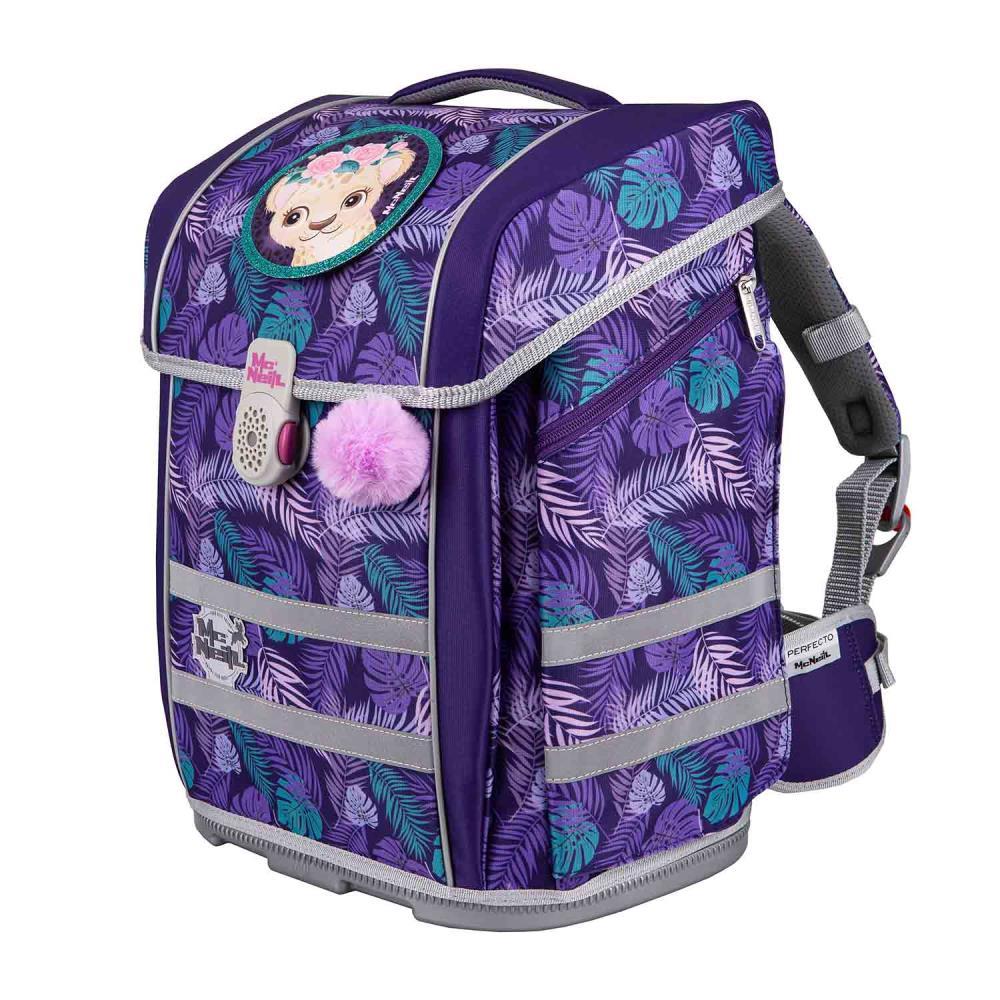 McNeill Ergo Perfecto Dschungel Schulranzen Set 5tlg.