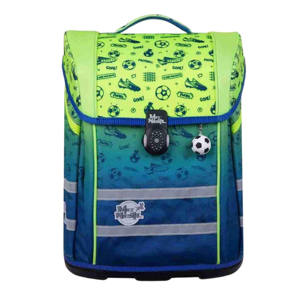 McNeill Ergo Perfecto Football 2T Schulranzen Set 5tlg.