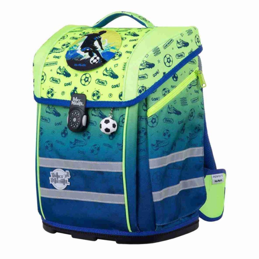 McNeill Ergo Perfecto Football 2T Schulranzen Set 5tlg.