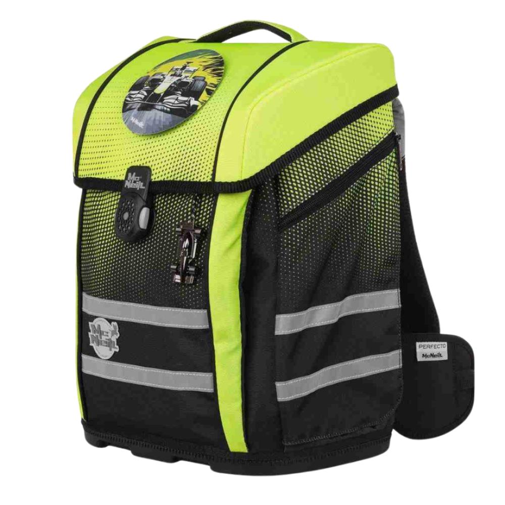 McNeill Ergo Perfecto Gradient Lemon Schulranzen Set 5tlg.
