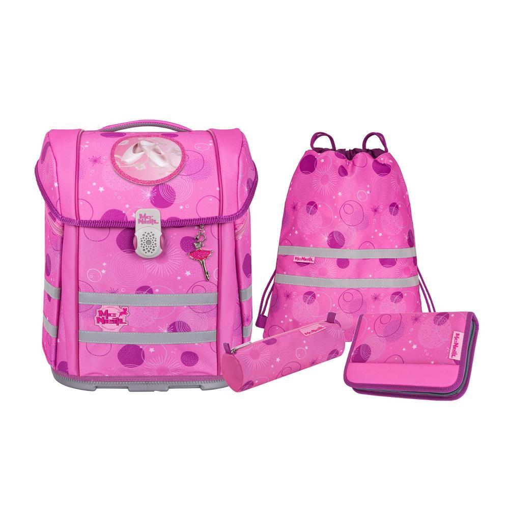 McNeill Ergo Perfecto Pinky Schulranzen Set 5tlg.