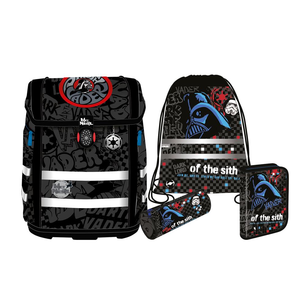 McNeill Perfecto Star Wars Darth Vader Special Edition Schulranzen Set 5tlg.