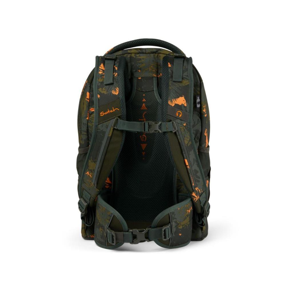 Satch Pack Jurassic Jungle Streetwalk Edition Schulrucksack Set 4tlg.