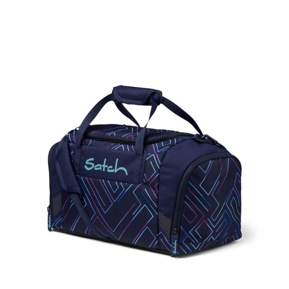 Satch Pack Purple Laser Pencil Slider Edition Schulrucksack Set 3tlg.