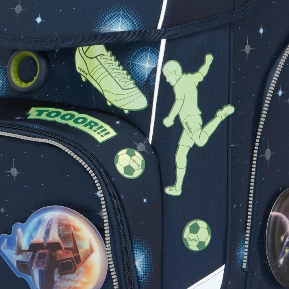 Ergobag Reflexie Sticker Set Fußball