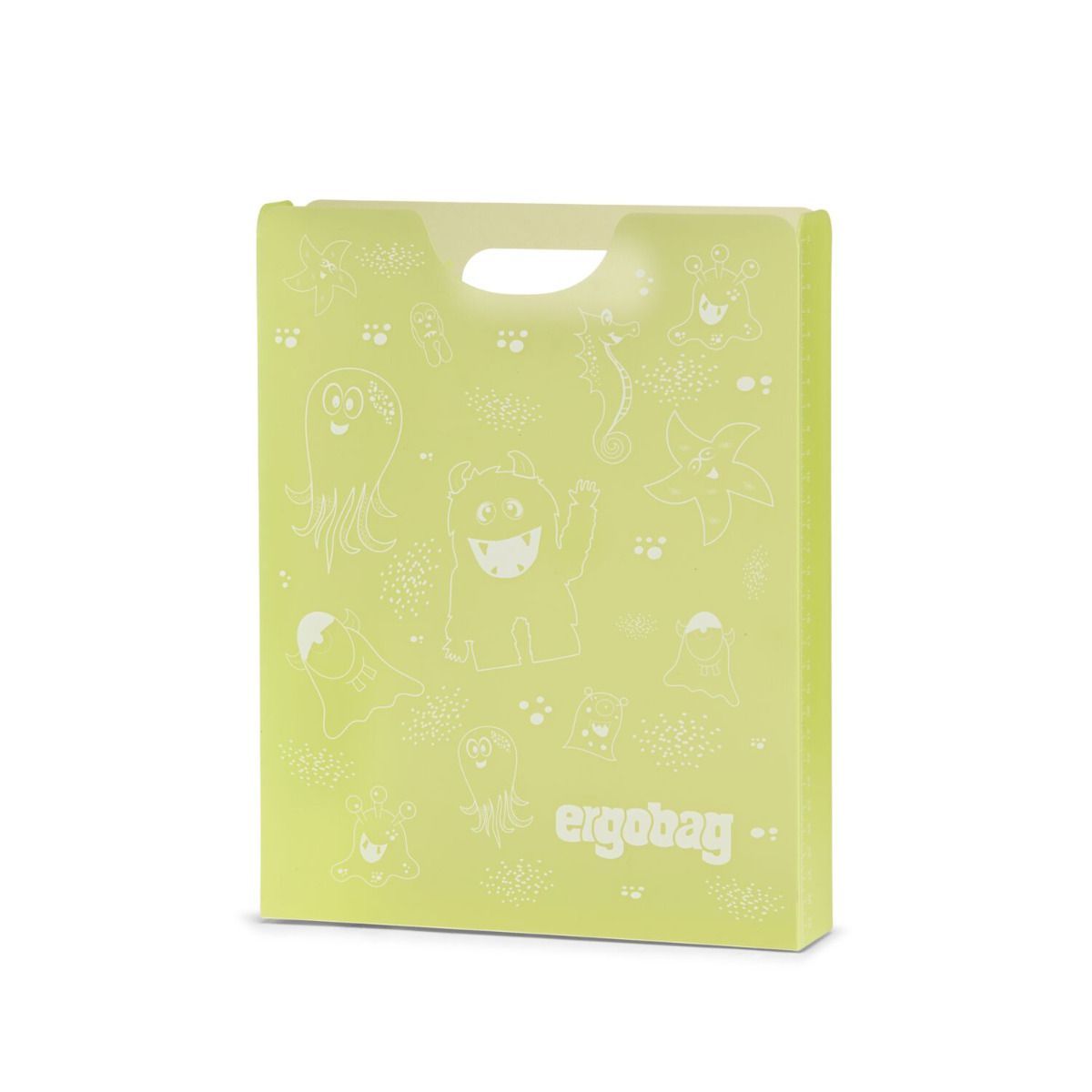 Ergobag Heftebox Monster Gelb