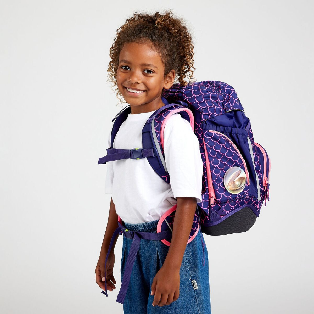 Ergobag Pack PerlentauchBär Lumi Edition Schulrucksack Set 6tlg.