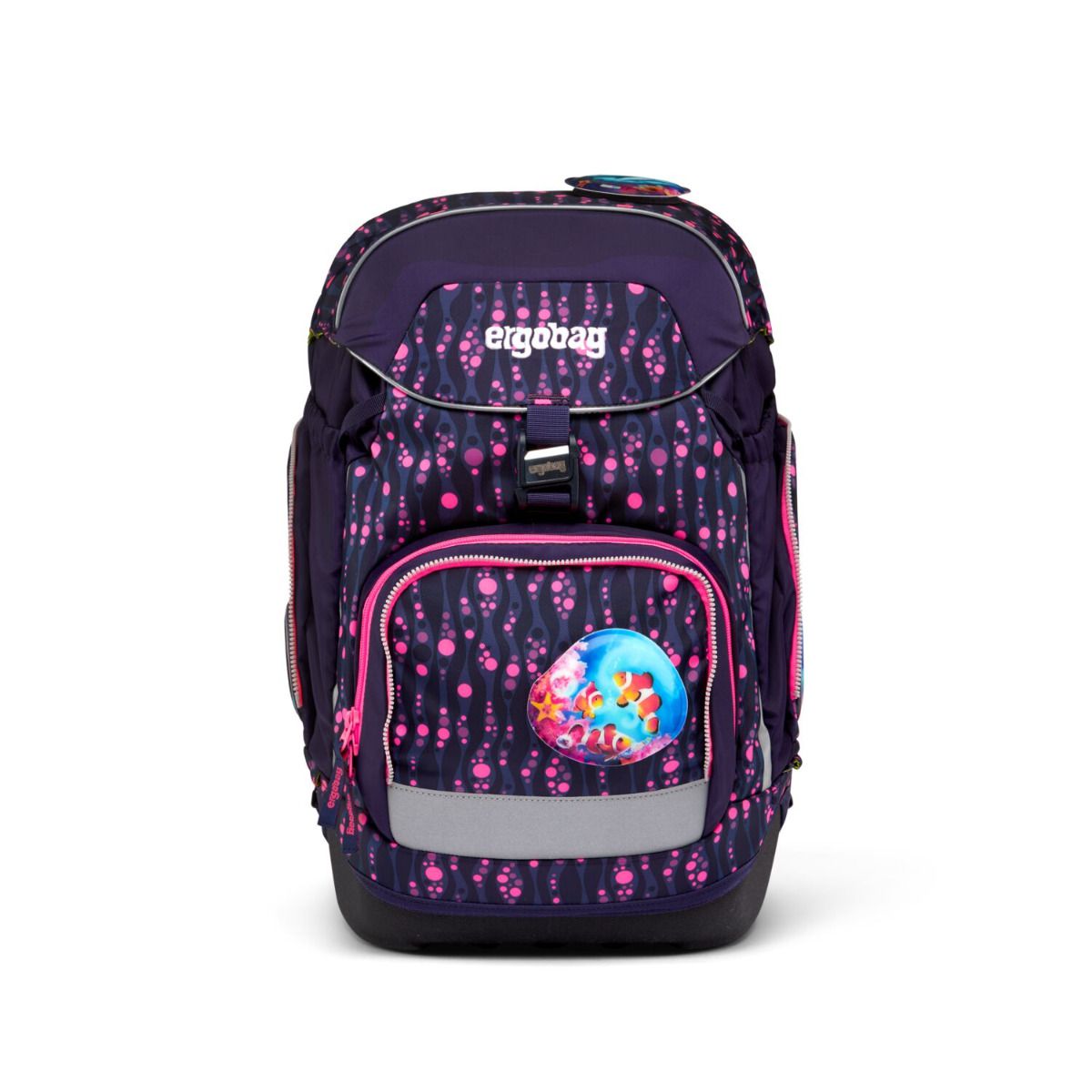 Ergobag Pack Bärmuda Viereck Lumi Edition Schulrucksack Set 6tlg.