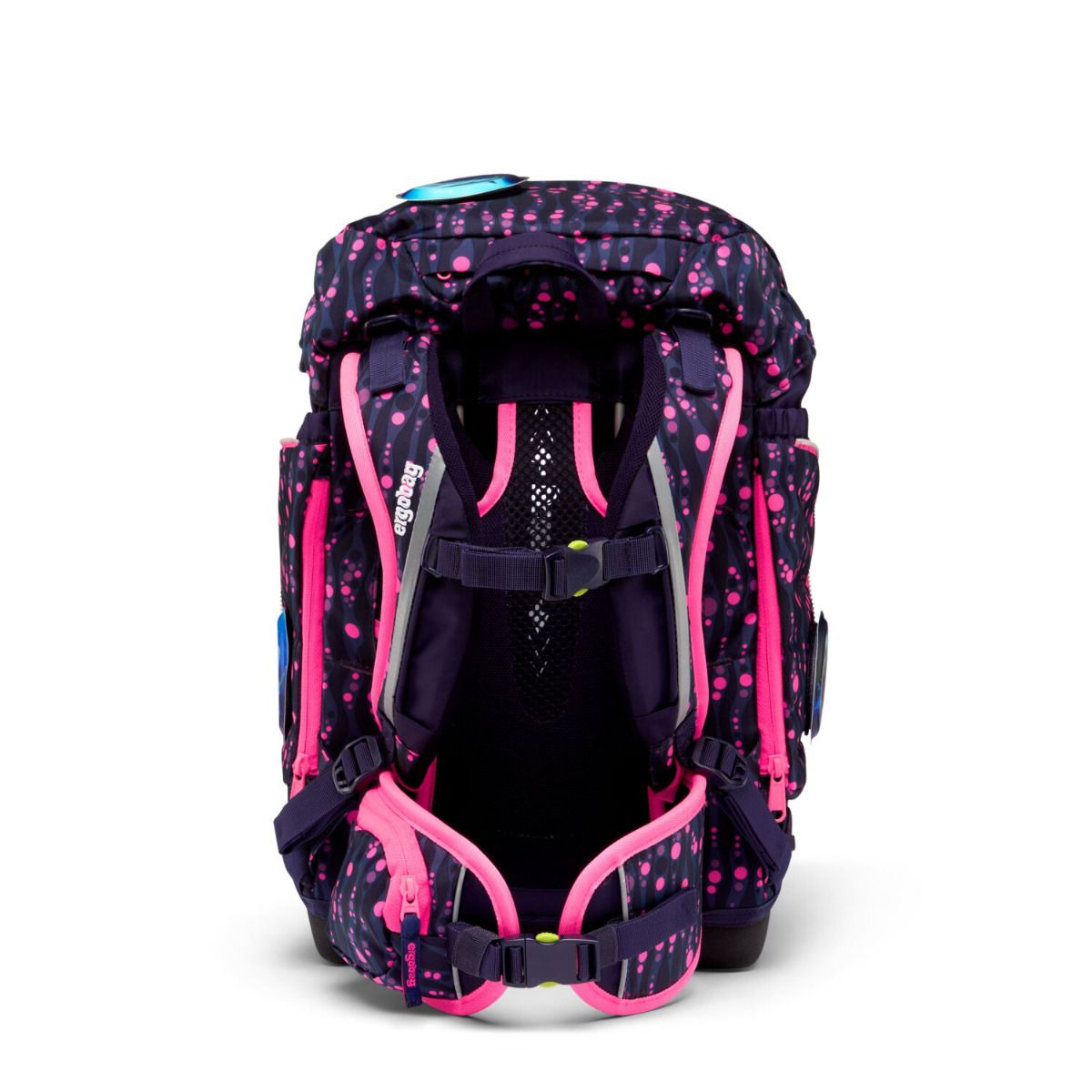 Ergobag Pack Bärmuda Viereck Lumi Edition Schulrucksack Set 6tlg.