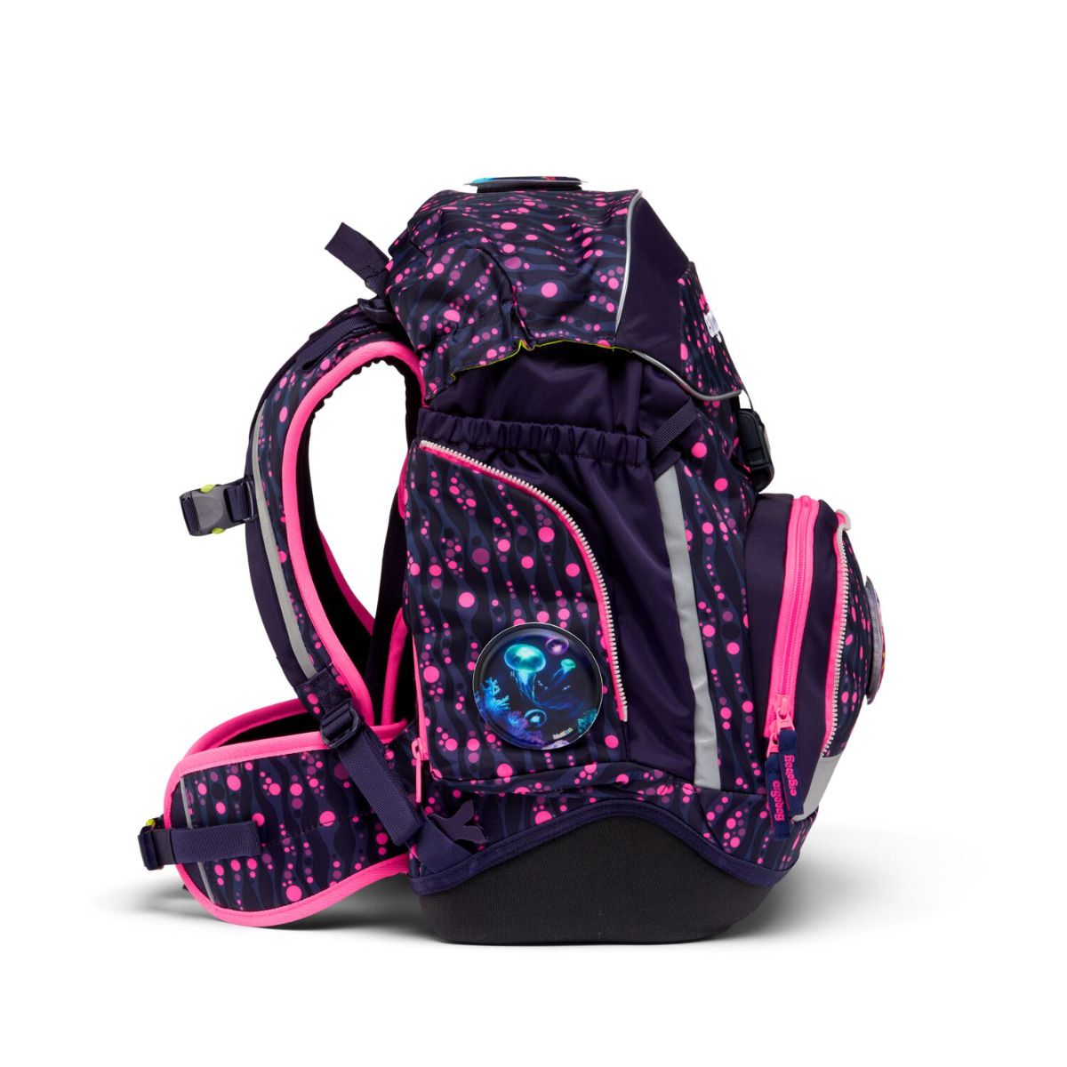 Ergobag Pack Bärmuda Viereck Lumi Edition Schulrucksack Set 6tlg.