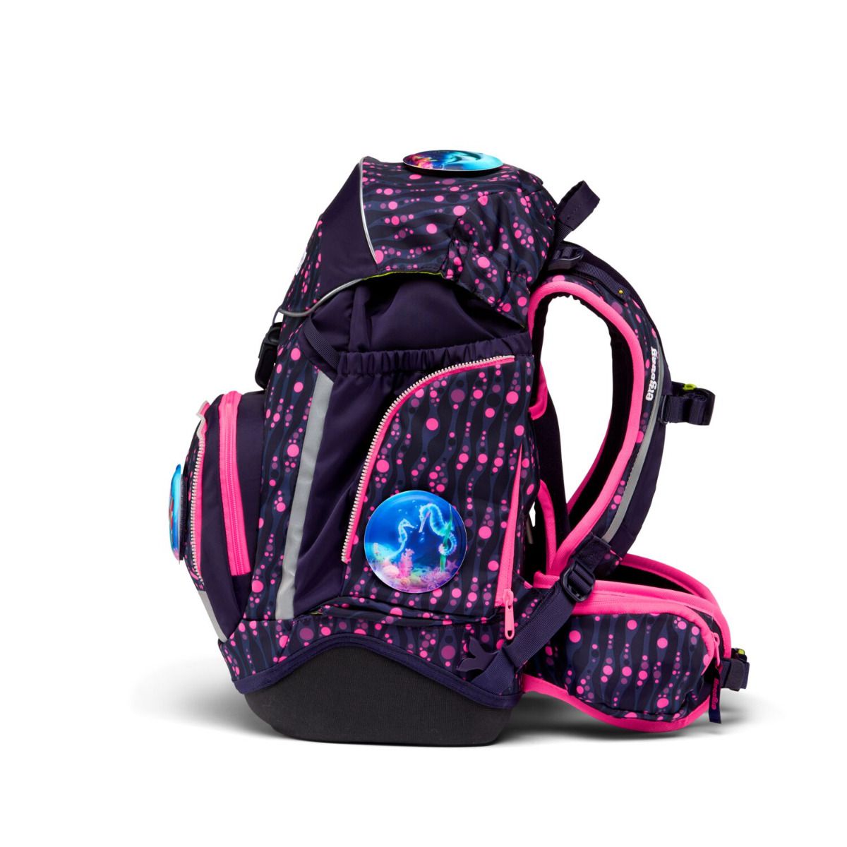 Ergobag Pack Bärmuda Viereck Lumi Edition Schulrucksack Set 6tlg.
