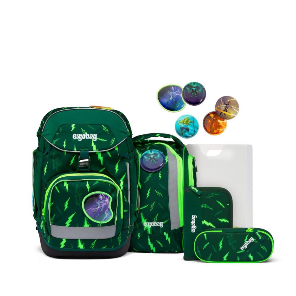 Ergobag Pack Bärtastisch Lumi Edition Schulrucksack Set 6tlg.