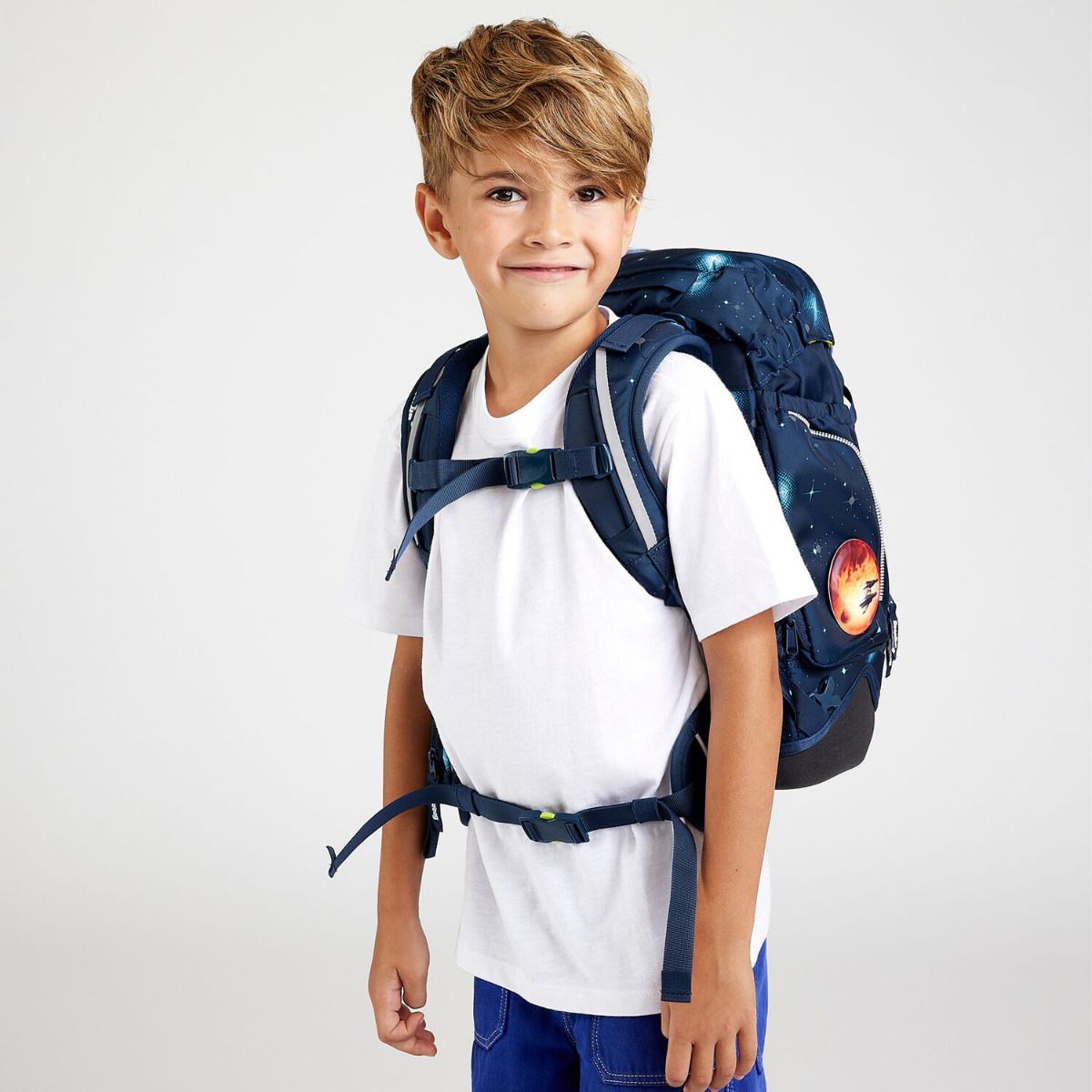 Ergobag Pack KoBärnikus Galaxy Glow Edition Schulrucksack Set 6tlg.
