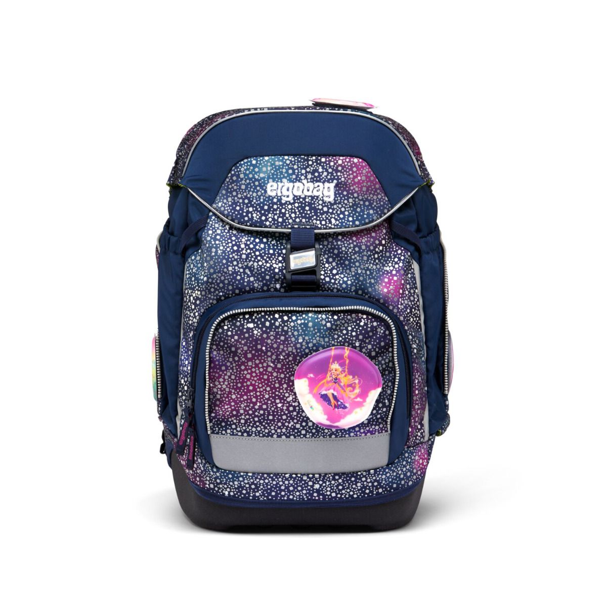 Ergobag Pack Bärlaxy Super Reflex Glow Edition Schulrucksack Set 6tlg.