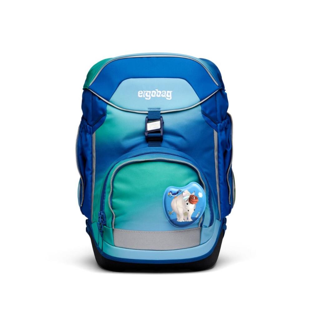 Ergobag Pack DschungelfieBär Colour Splash Edition Schulrucksack Set 6tlg.