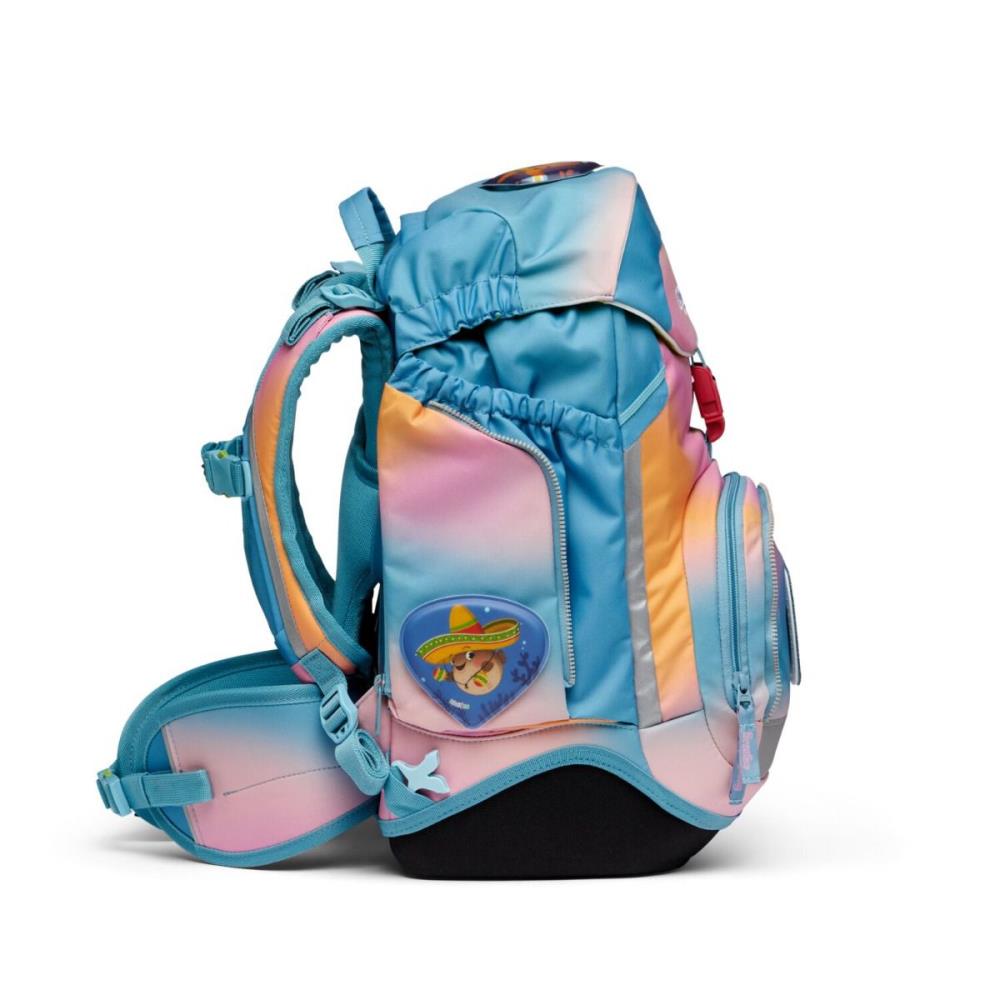 Ergobag Pack UrlaubsfieBär Colour Splash Edition Schulrucksack Set 6tlg.