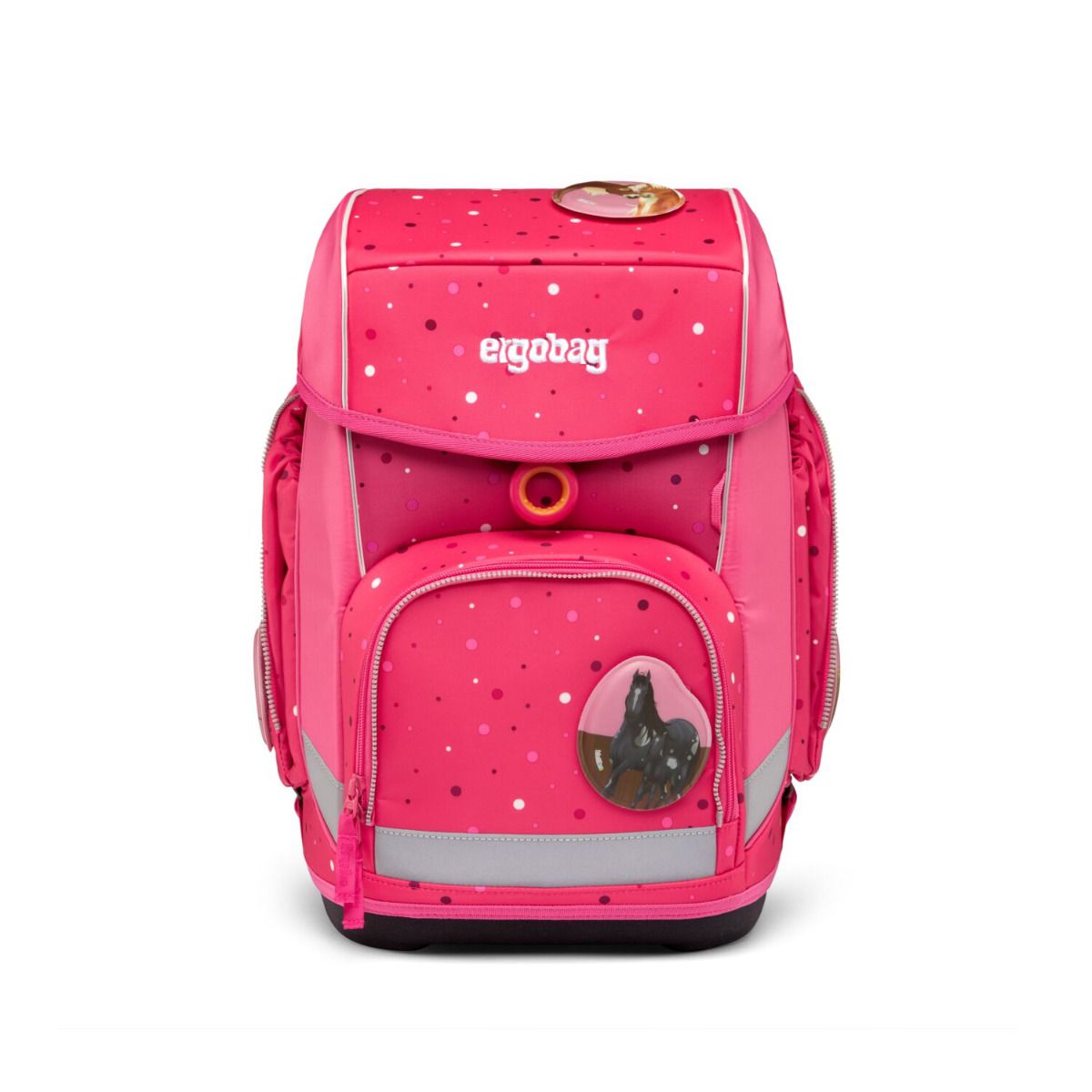 Ergobag Cubo Urlaub auf dem ReitBärhof Schulranzen Set 5tlg.