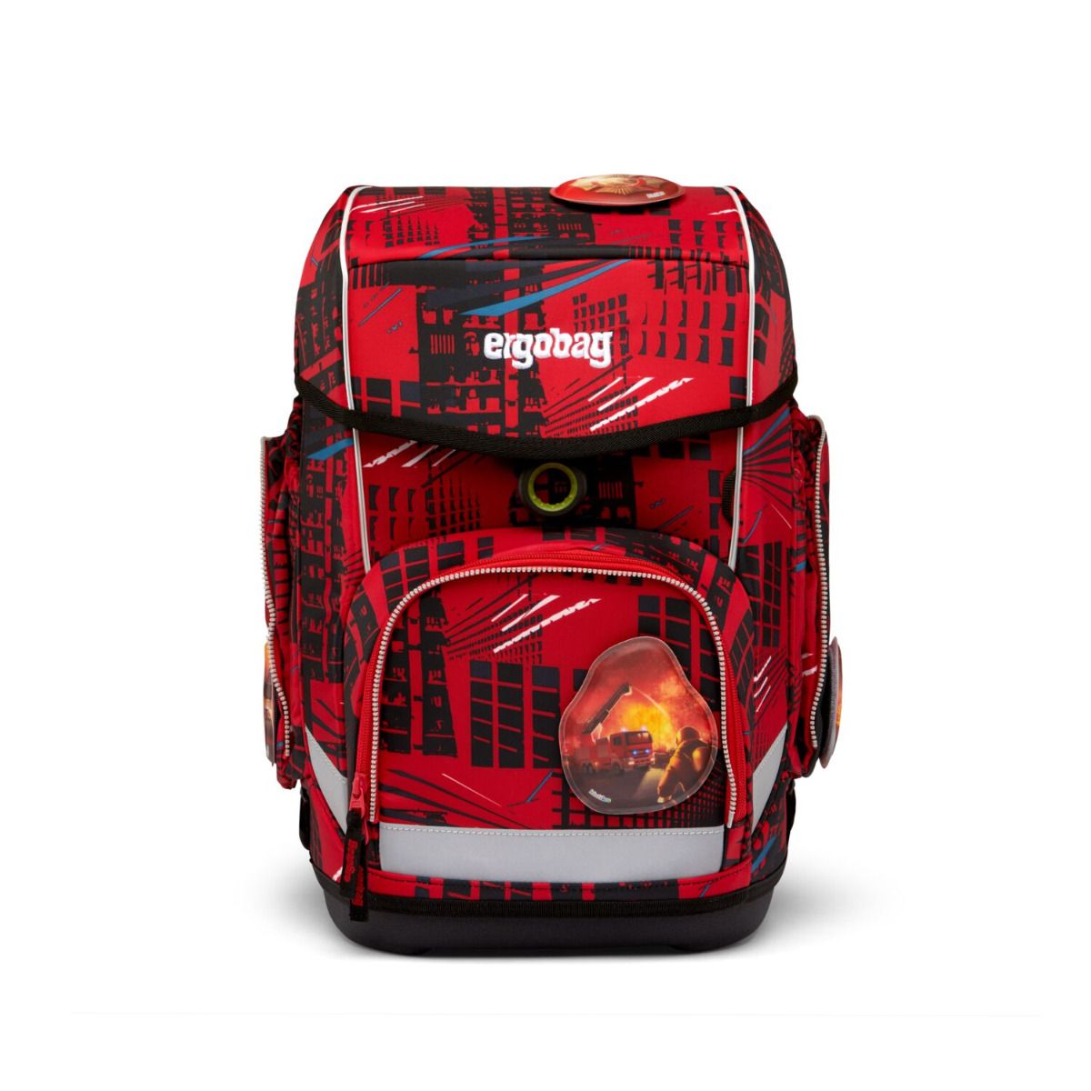 Ergobag Cubo AlarmBärreitschaft Schulranzen Set 5tlg.
