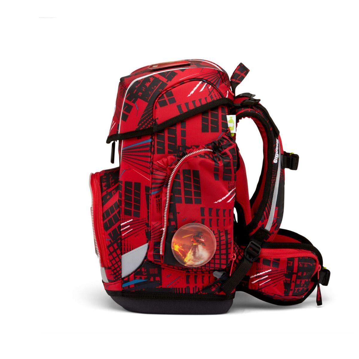 Ergobag Cubo AlarmBärreitschaft Schulranzen Set 5tlg.