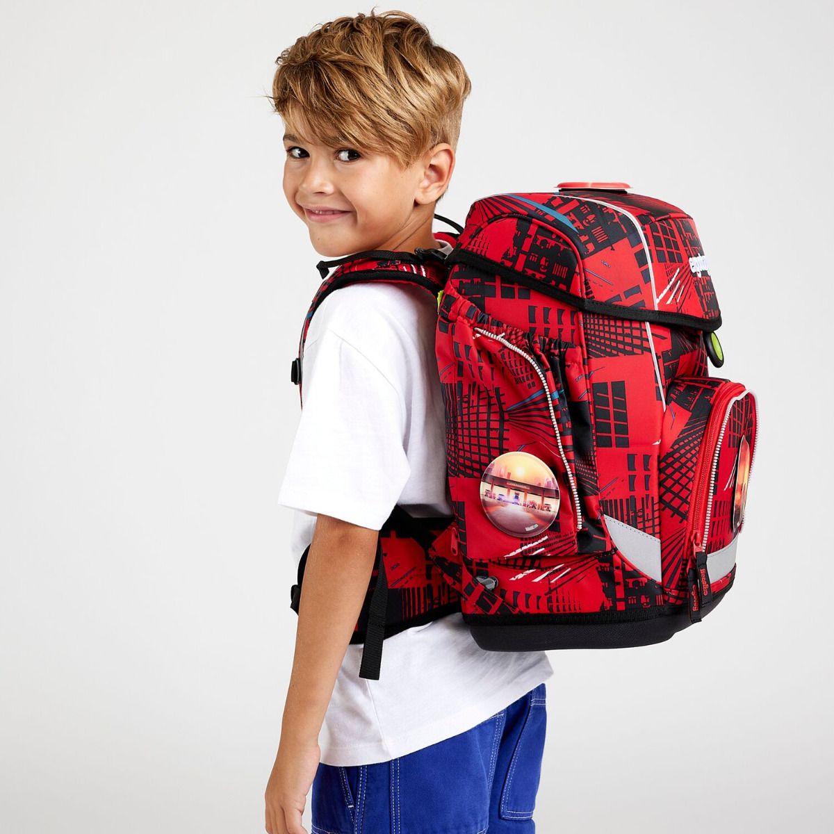 Ergobag Cubo AlarmBärreitschaft Schulranzen Set 5tlg.
