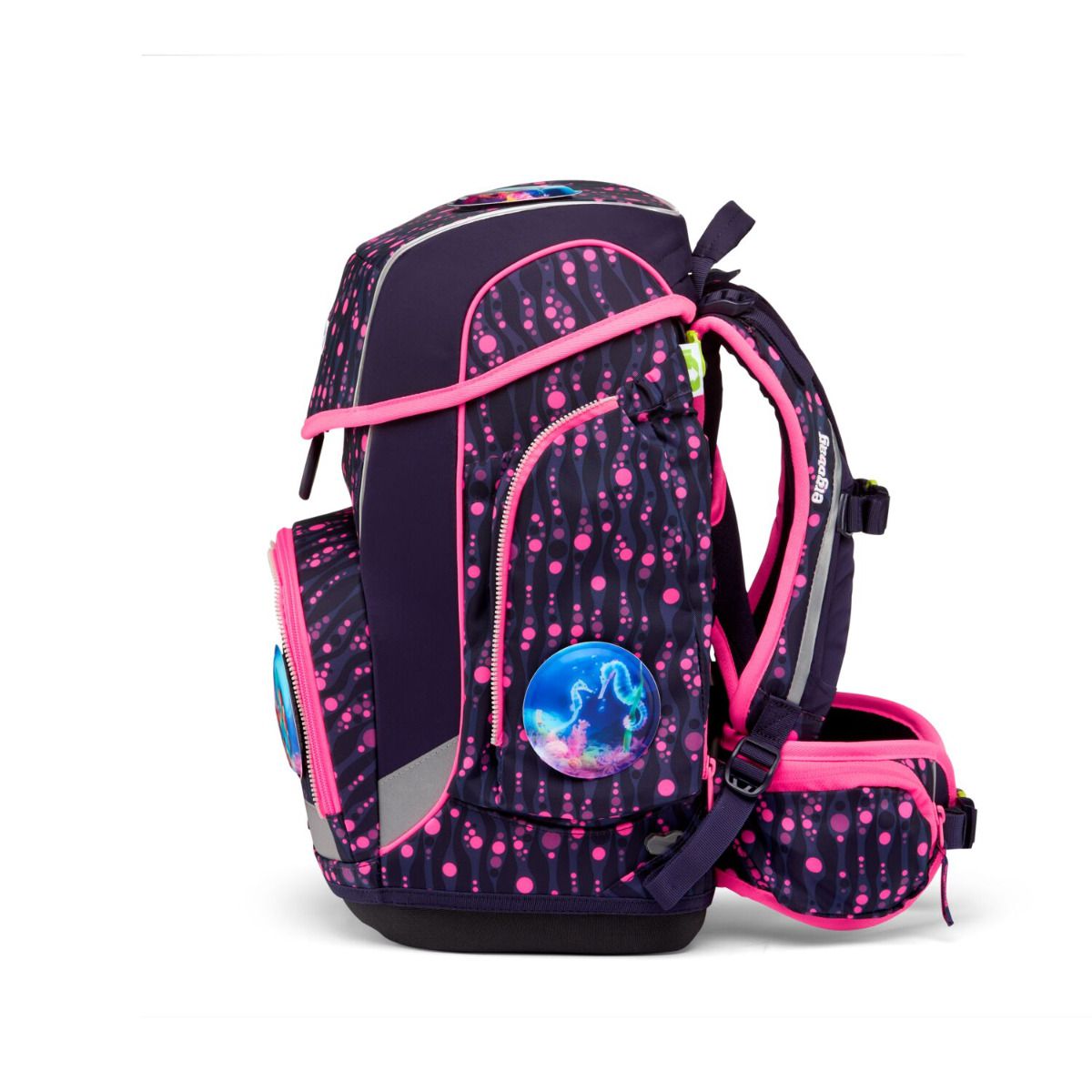 Ergobag Cubo Bärmuda Viereck Lumi Edition Schulranzen Set 5tlg.