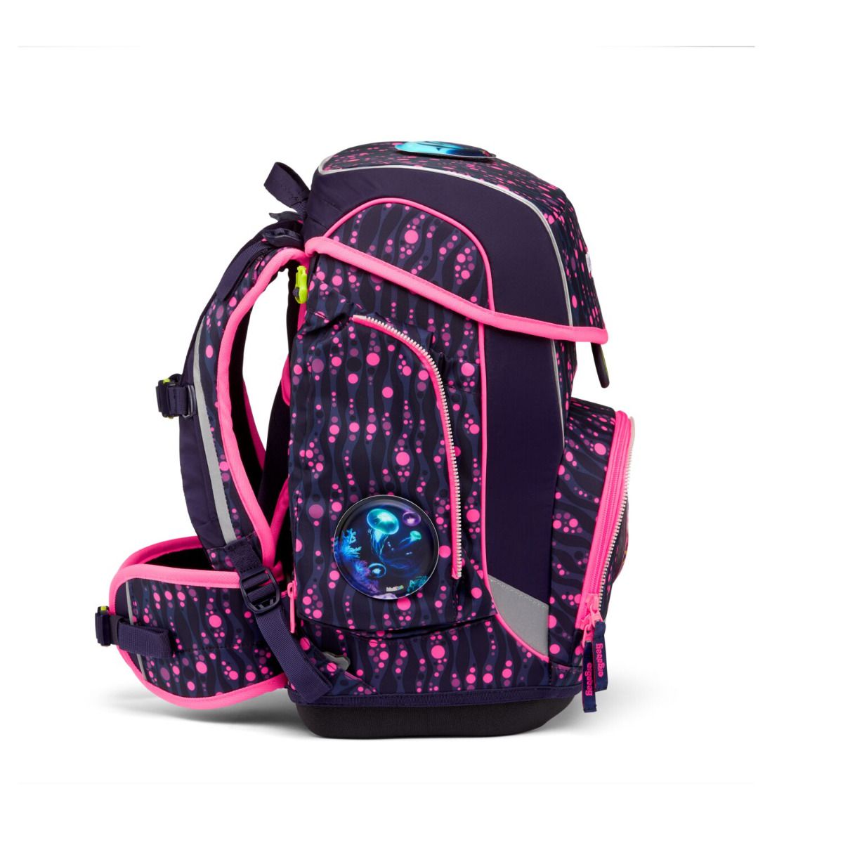 Ergobag Cubo Bärmuda Viereck Lumi Edition Schulranzen Set 5tlg.