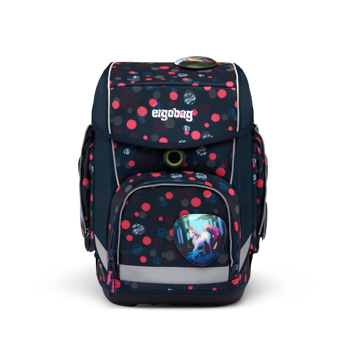 Ergobag Cubo PhantBärsiewelt Reflex Glow Edition Schulranzen Set 5tlg.