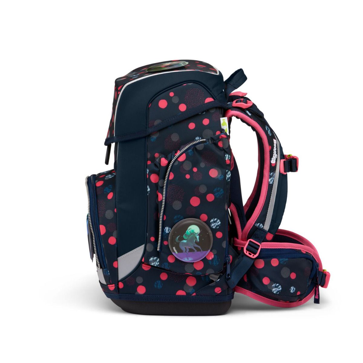 Ergobag Cubo PhantBärsiewelt Reflex Glow Edition Schulranzen Set 5tlg.