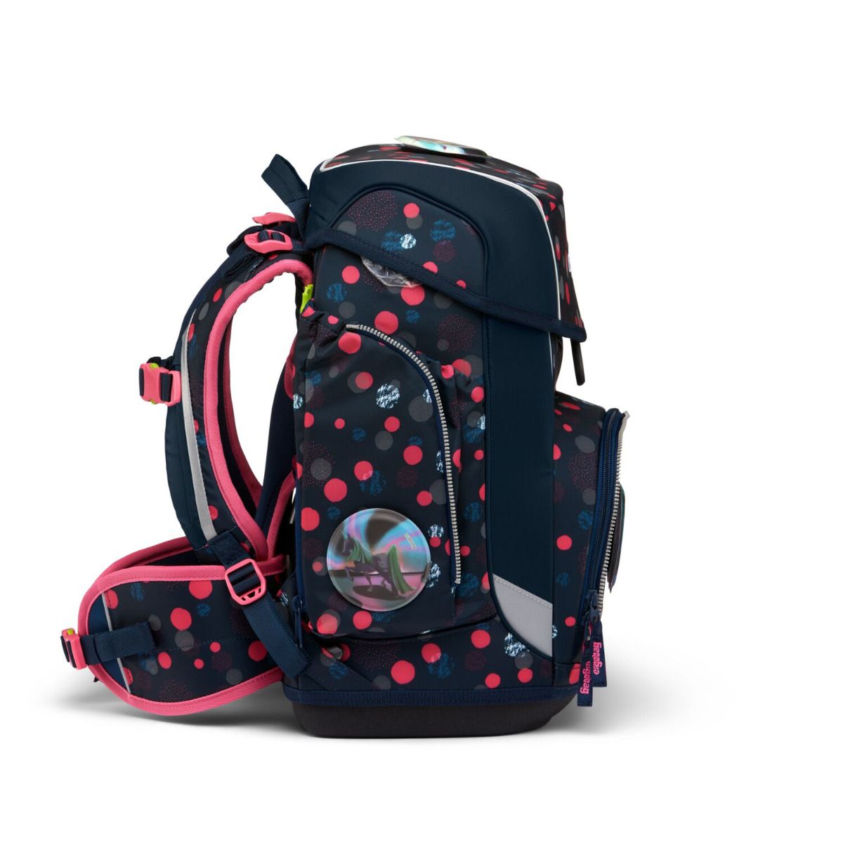Ergobag Cubo PhantBärsiewelt Reflex Glow Edition Schulranzen Set 5tlg.