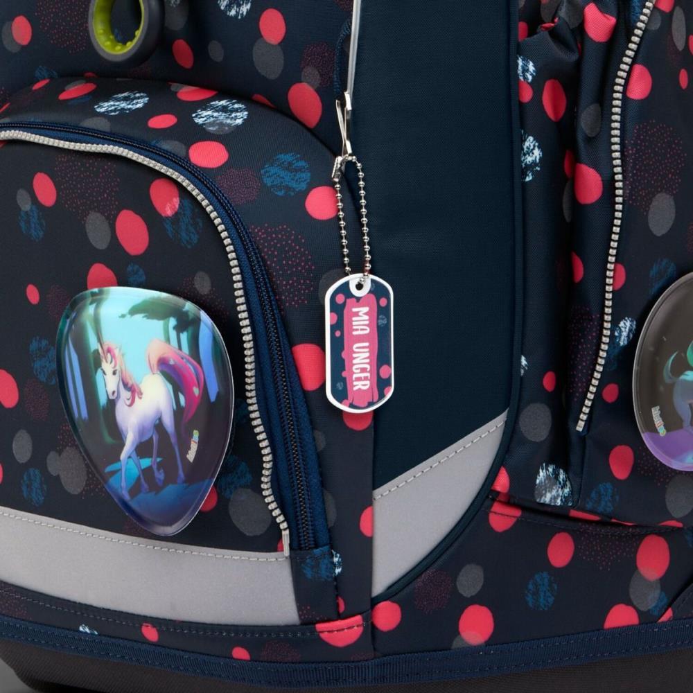 Ergobag Cubo PhantBärsiewelt  Reflex Glow Edition Schulranzen Set 5tlg.