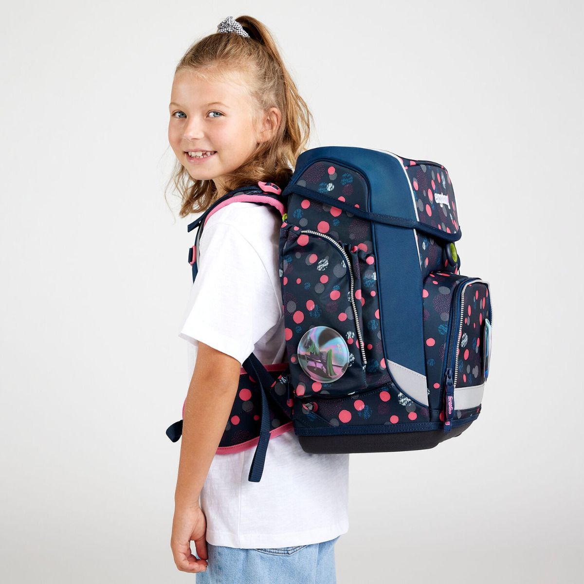 Ergobag Cubo PhantBärsiewelt Reflex Glow Edition Schulranzen Set 5tlg.