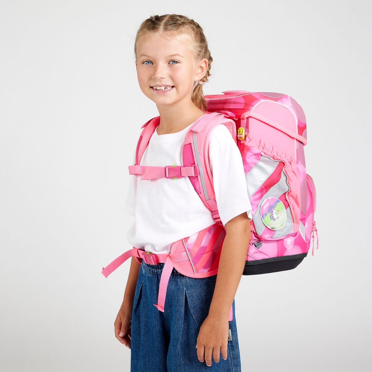 Ergobag Cubo KuntBärbuntes Einhorn Neo Edition Schulranzen Set 5tlg.