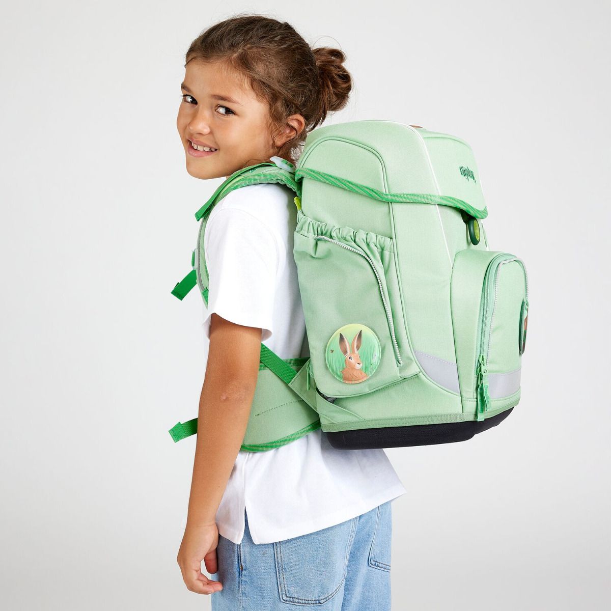 Ergobag Cubo WaldBärwohner Eco Hero Edition Schulranzen Set 5tlg.