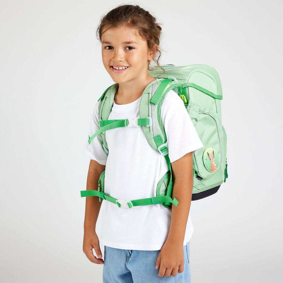 Ergobag Cubo WaldBärwohner Eco Hero Edition Schulranzen Set 5tlg.