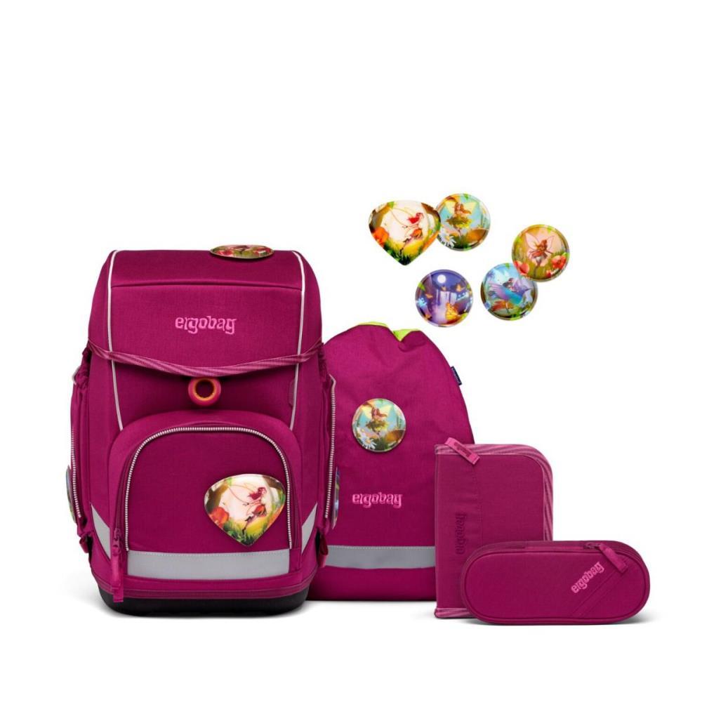 Ergobag Cubo WaldzauBär Eco Hero Edition Schulranzen Set 5tlg.