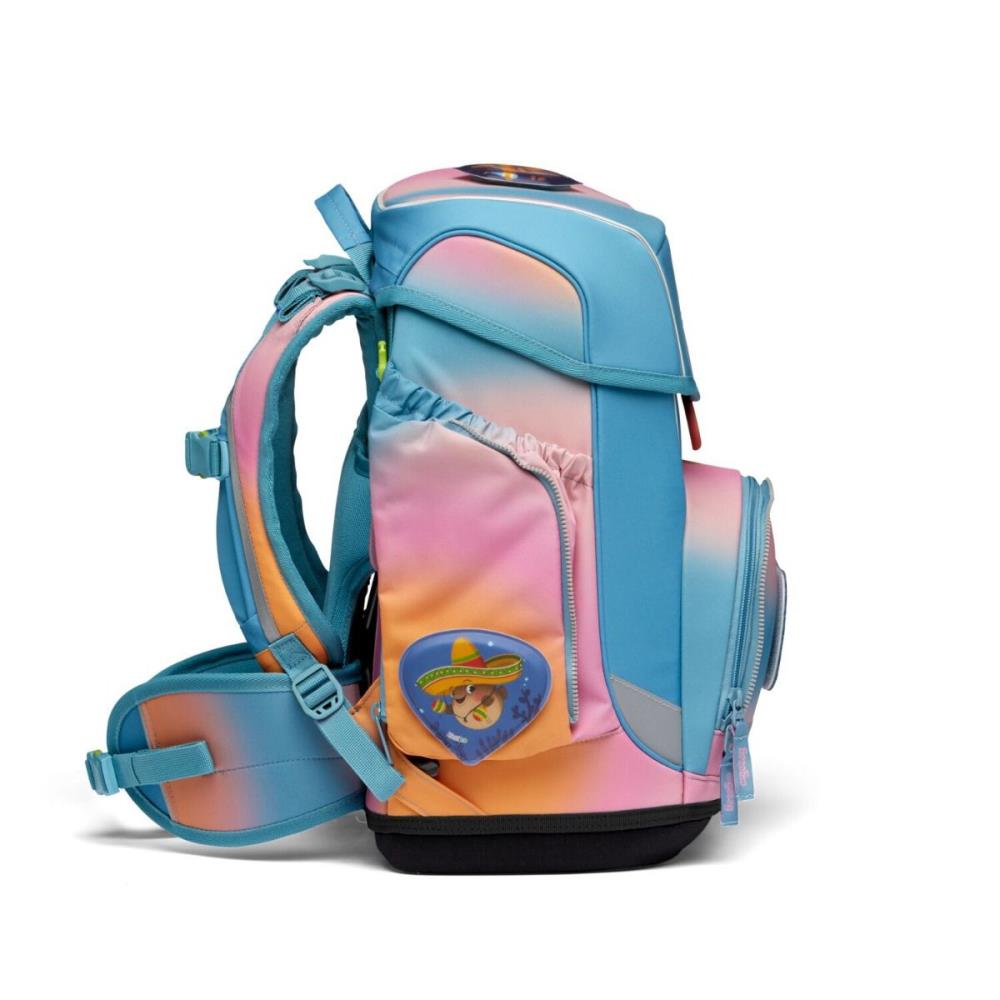 Ergobag Cubo UrlaubsfieBär Colour Splash Edition Schulranzen Set 5tlg.