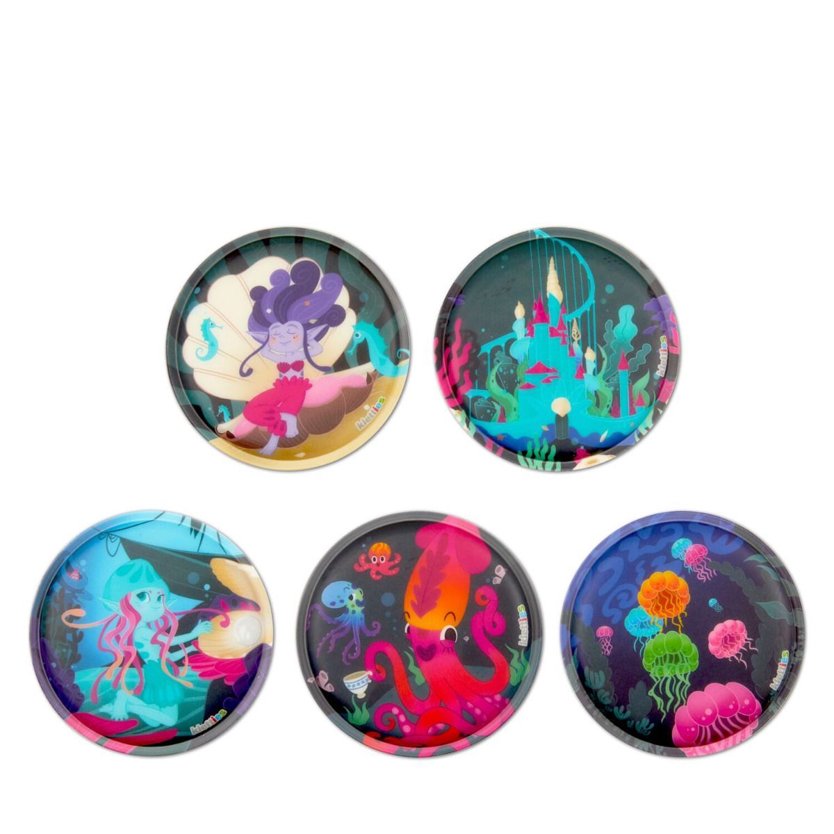Ergobag Klettie-Set 5tlg. Unterwasser Feen