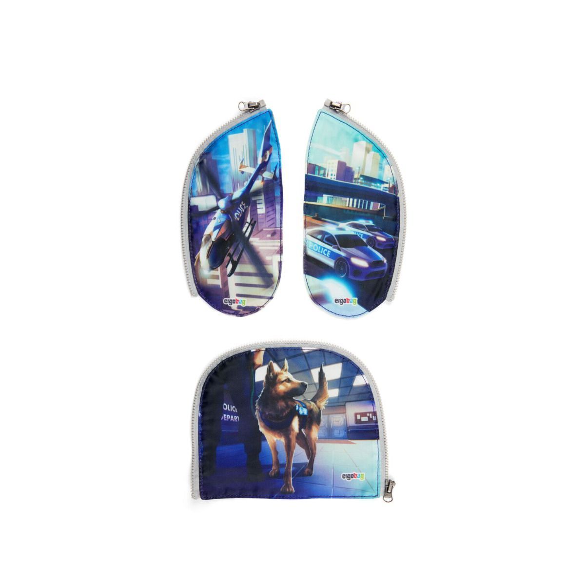 Ergobag Zippies Polizei Zip-Seitenflächen 3tlg.