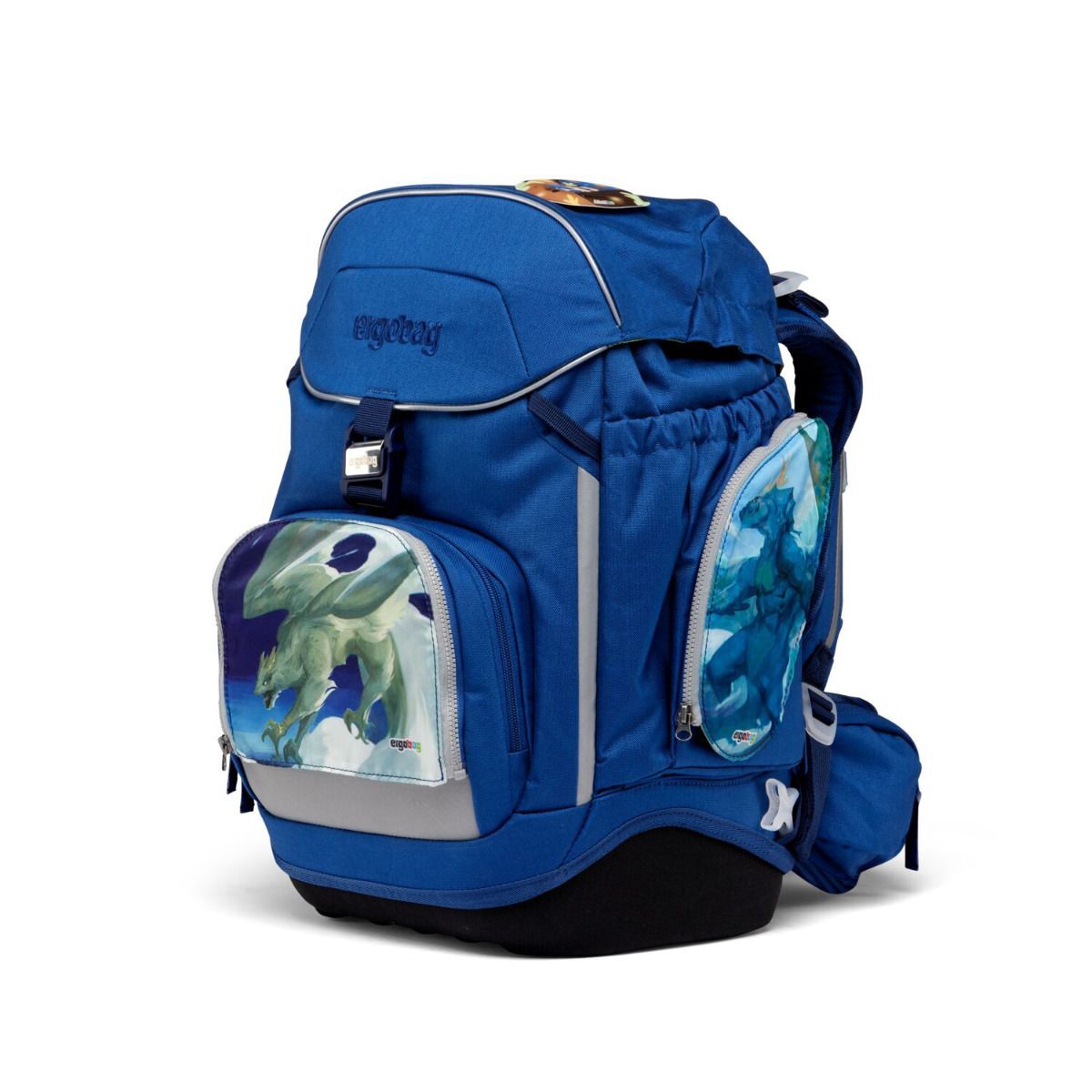Ergobag Zippies Drachen Zip-Seitenflächen 3tlg.
