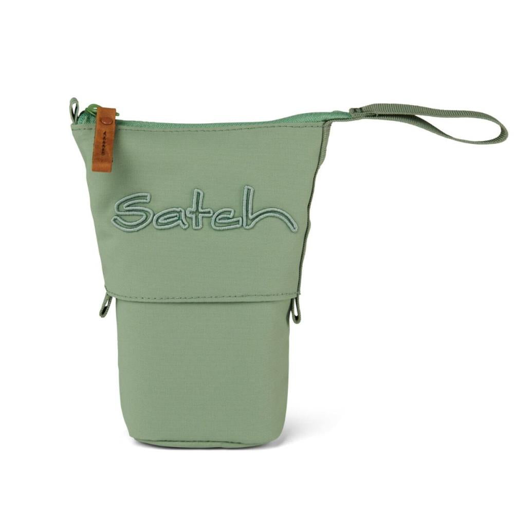 Satch Pack Nordic Jade Green Pencil Slider Light Edition Schulrucksack Set 3tlg.