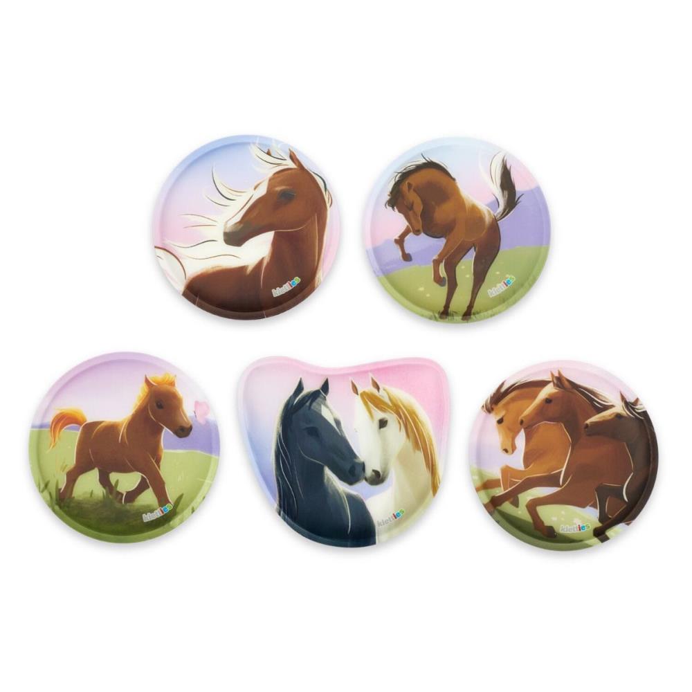 Ergobag Cubo BlütenzauBär Schulranzen Set 5tlg.